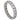 An early 20th century, platinum, diamond set eternity ring.