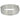 A modern, silver, flat hinged bangle with an engraved foliate design.