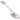 A mid-20th century, silver, teaspoon with crossed golf clubs on the terminal end & 'H.G.C' engraved on the reverse.