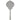 A mid-20th century, silver, teaspoon with crossed golf clubs on the terminal end & 'H.G.C' engraved on the reverse.