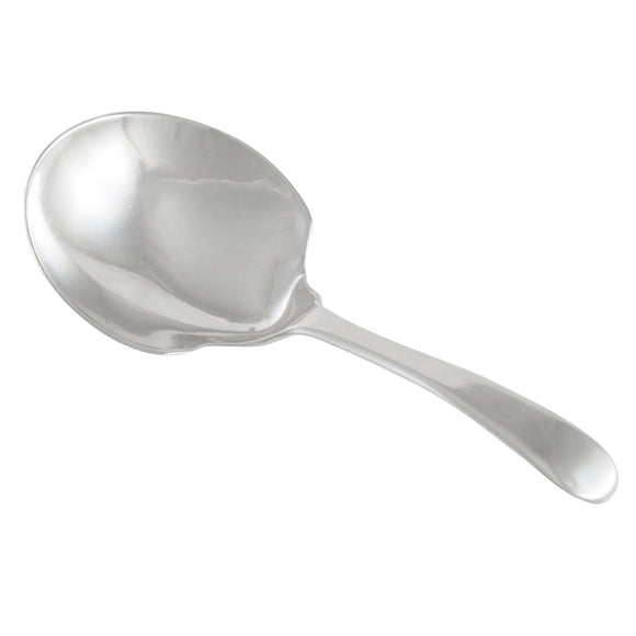 A Georgian, silver caddy spoon