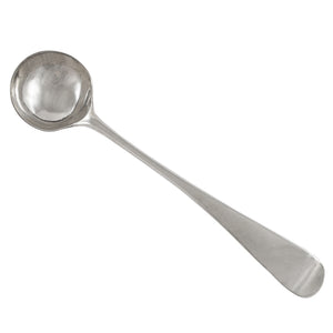 A Georgian, silver, Old English pattern salt spoon