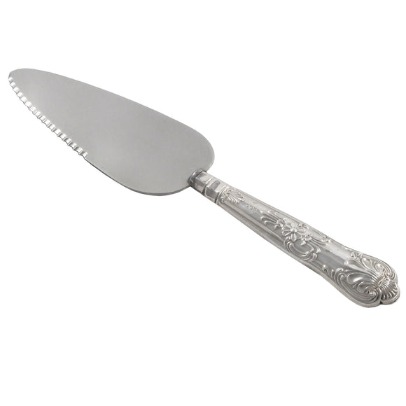 A mid-20th century, silver handled cake slice