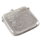 An Edwardian, silver vesta case