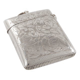 A Victorian, silver vesta case.