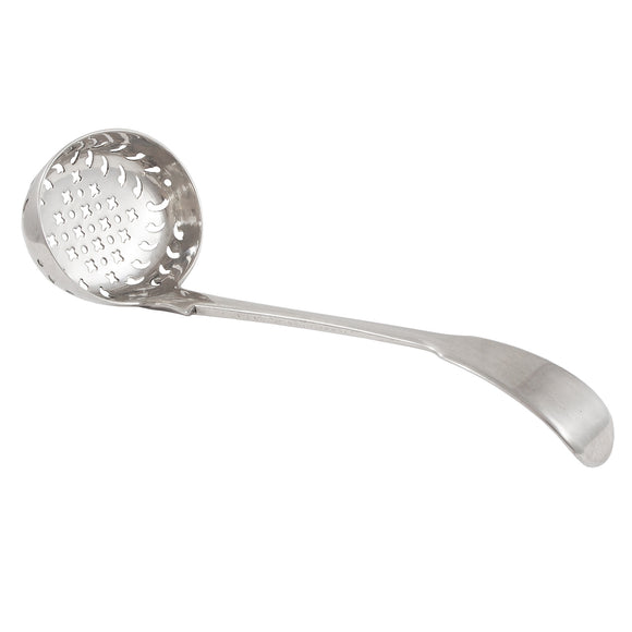 A Georgian, silver sifter spoon