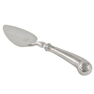 A Victorian, silver handled savoury server