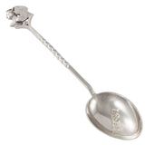 A Victorian, silver, Queen Victoria Diamond Jubilee souvenir teaspoon