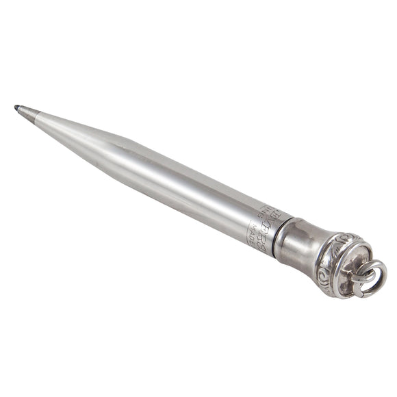 A white metal, 'Sterling' pencil