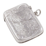 A Victorian, silver vesta case