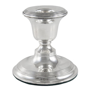 An early 20th century, silver candlestick