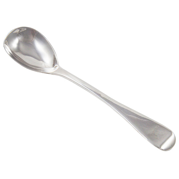 A Georgian, silver mustard spoon