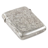 A Victorian, silver vesta case