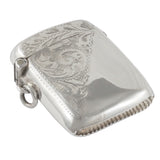 An Edwardian, silver vesta case