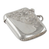 An Edwardian, silver vesta case