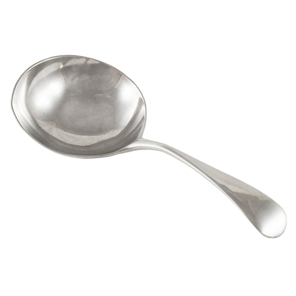 A Georgian, silver caddy spoon