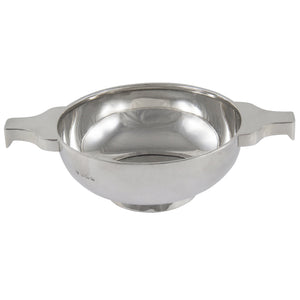 An early 20th century, silver quaich