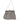 An early 20th century, silver woven mesh purse with a shaped polished frame, ball clasp & chain handle.