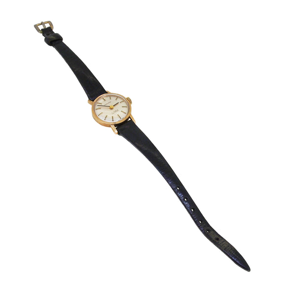 A modern, 9ct yellow gold, Corvair wristlet watch